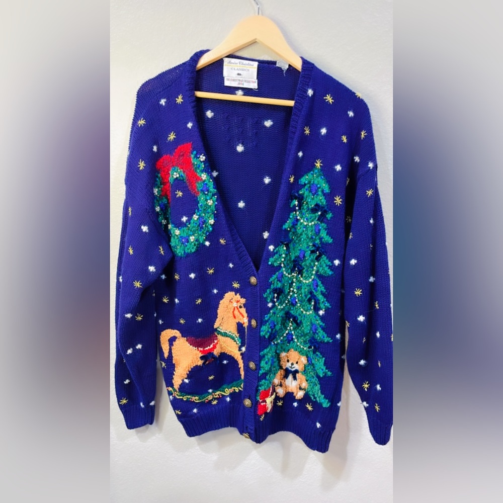 Vintage Christmas novelty sweater